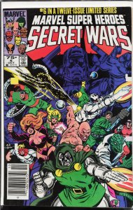 Marvel Super Heroes Secret Wars #6 (1984) Buckaroo Banzai [Key Issue]