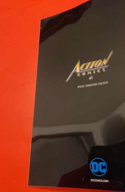 Action Comics #1 Tony Daniel Fan Expo Convention Acetate Exclusive Variant