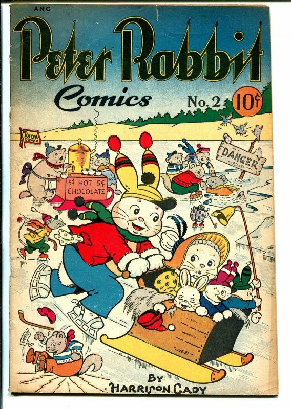 Peter Rabbit #2 1948-Avon-Harrison Cady-VG