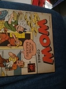 Wow #62 1948 Fawcett comics Mr Scarlet-Commando Yank golden age superhero precod