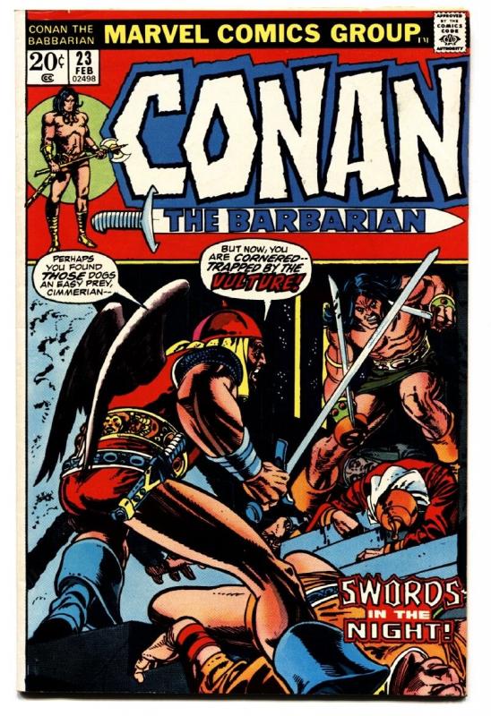 CONAN THE BARBARIAN #23 1973 MARVEL COMICS-FIRST RED SONJA