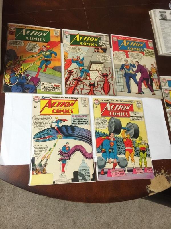 Action Comics 291 296 297 303 304 308 311 312 313 320 All 3.0-6.0