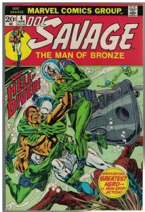 DOC SAVAGE (1972) 4 F-VF April 1973