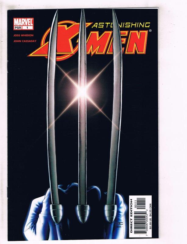 Astonishing X-Men # 1 NM 1st Print Marvel Comic Book Wolverine Gambit Storm J111