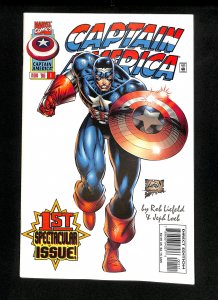 Captain America (1996) #1 1st Rikki Barnes!