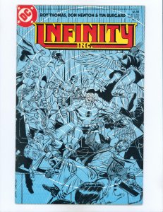 Infinity, Inc. #12 1st appearance of Yolanda Montez, later becomes Wildcat