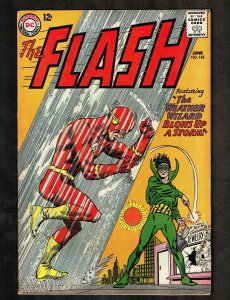 Flash #145 ~ Weather Wizard Blows Up A Storm ~ 1964 (8.0) WH