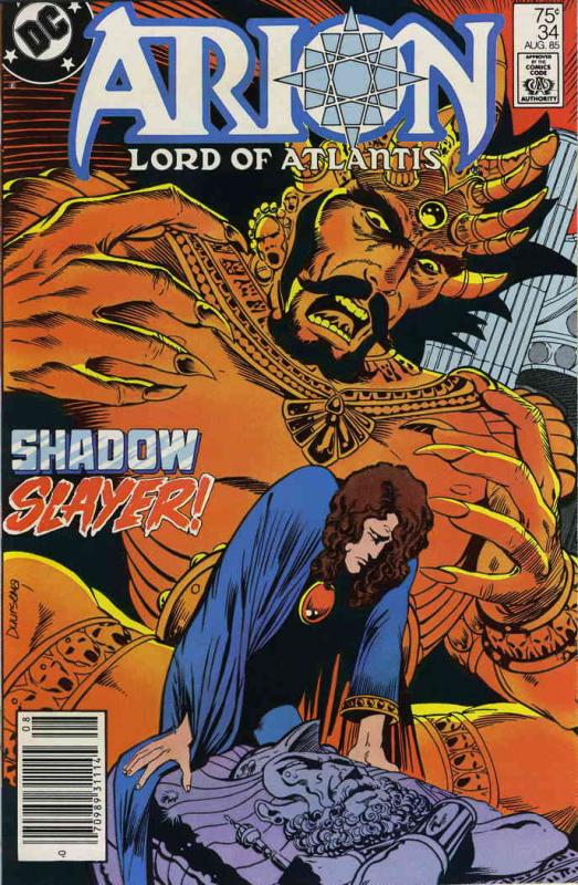Arion, Lord of Atlantis #34 FN ; DC | Penultimate Issue