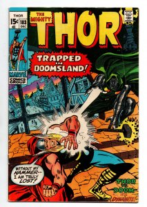 The Mighty Thor #183 - Thor vs Doctor Doom - 1970 - VG