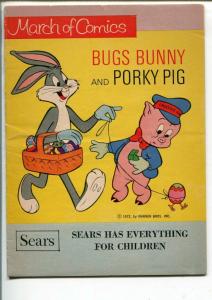 MARCH OF COMICS #367 1972-K.K. PUBS-BUGS BUNNY-PORKY PIG-EASTER EGG COVER-vg