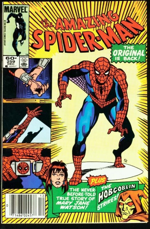 AMAZING SPIDER-MAN #259-1984-MARVEL VF