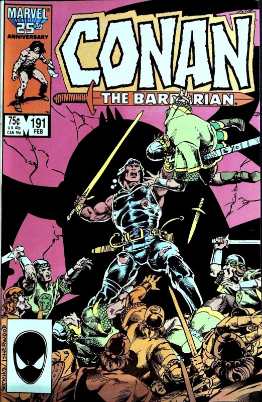 Conan the Barbarian #191 (1987)