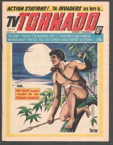 TV Tornado #23 1967-British-Man From UNCLE-Phantom-Saint-Tarzan-Superman-Lone...