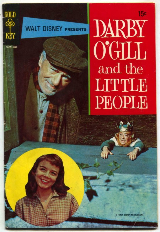 Darby O'Gill And The Little People- Gold Key Disnye Comic Book VG/F