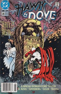 Hawk and Dove (3rd Series) #26 (Newsstand) FN ; DC | Graveyard Cover