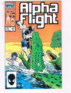 Alpha Flight #41 VF Marvel Comics Comic Book Dec 1986 DE23