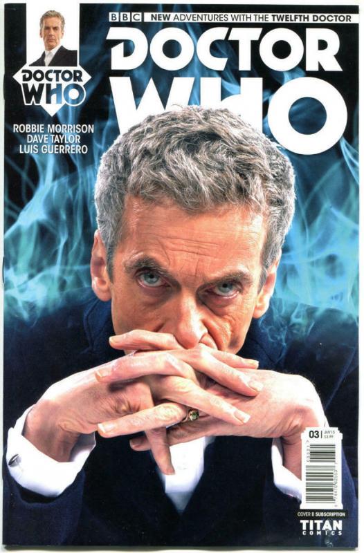 DOCTOR WHO #3 B, VF/NM, 12th, Tardis, 2014, Titan, 1st, more DW in store, Sci-fi