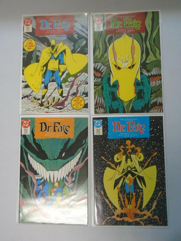 Doctor Fate set #1-4 8.5/VF+ (1987 1st Series)