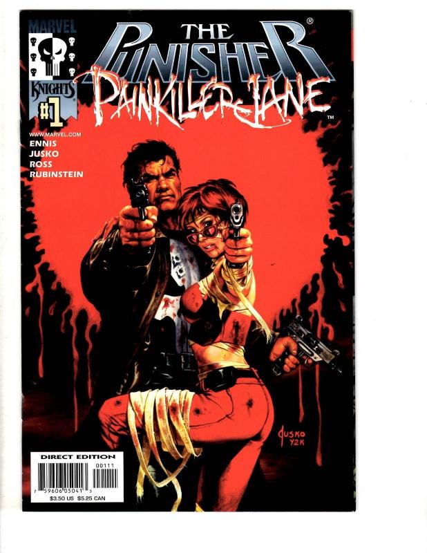 Lot Of 4 Punisher Marvel Comic Books Painkiller 1 + 2099 1 + 6 Warzone 4 MK7