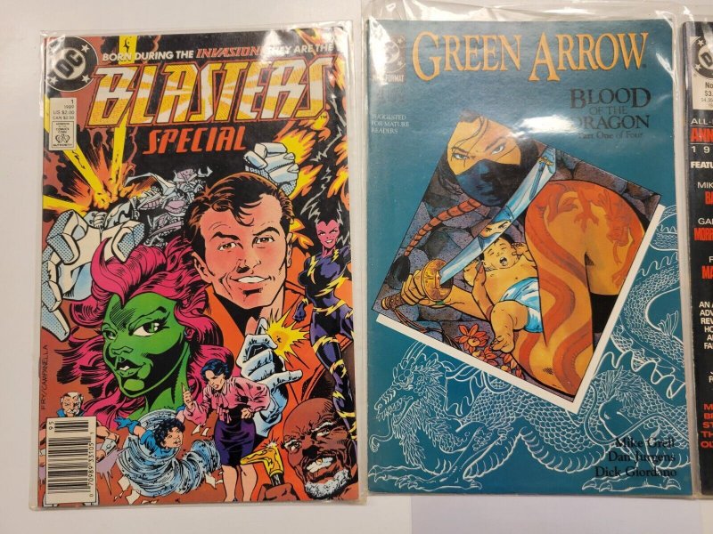 3 DC Comic #1 Blasters Special + #1 Doc Savage + #1 Green Arrow 80 TJ3