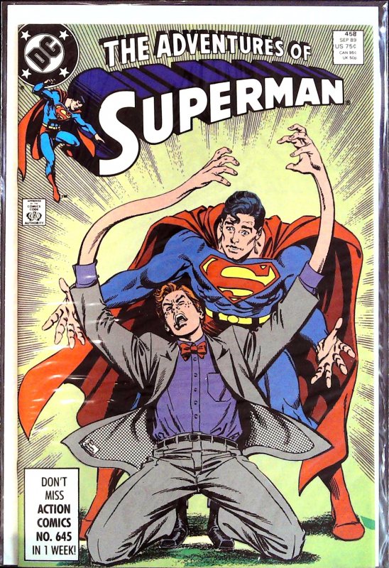 Adventures of Superman #458 (1989)