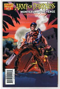 ARMY of DARKNESS : Montezuma's Revenge #18, NM-, Bruce Campbell, 2007, AOD