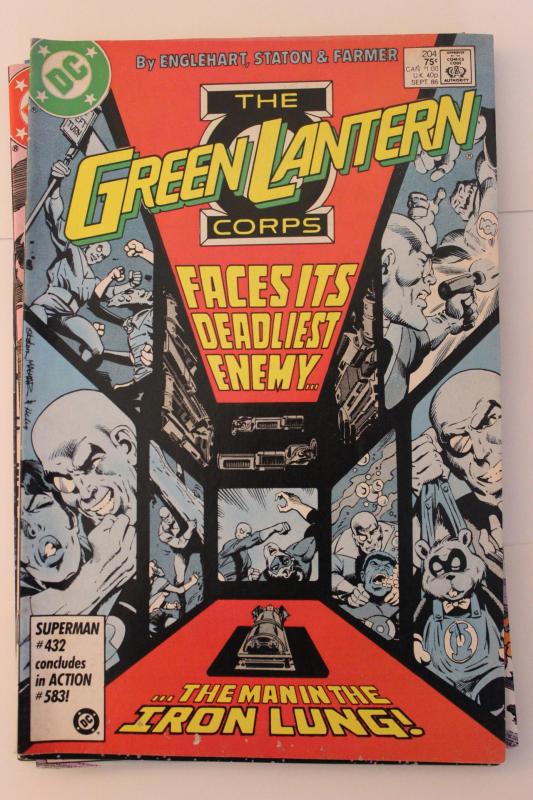 The Green Lantern Corp  #204 7-0-fn-vf