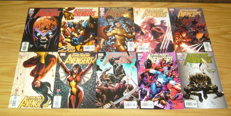 New Avengers #1-64 VF/NM complete series + annual 1-3 + finale - bendis set lot