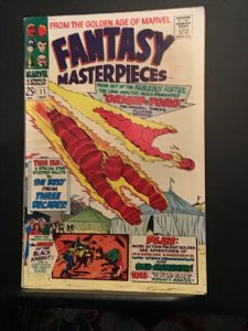 Fantasy Masterpieces #11 (1967) Sharp high-grade white cover golden age key! VF