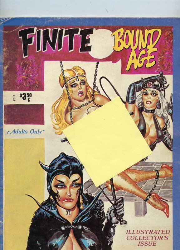 Finite Bound Age FB11 (1972)Hilbarth Pub Adult Comic Mag GD+ 2.5