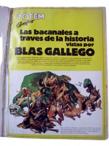 Cuadernillo Comic Blas Gallego Totem Grafico Dolly Astraxy Annie Fanny