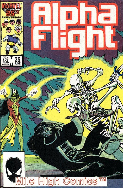 ALPHA FLIGHT (1983 Series)  #35 Very Fine Comics Book