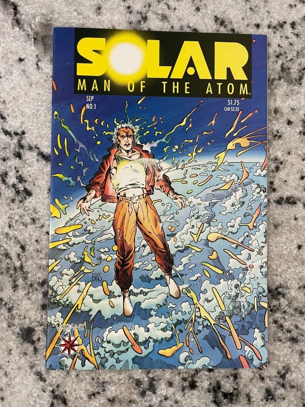 Solar Man Of The Atom 1 NM Valiant Comic Book Barry Smith Series Pre