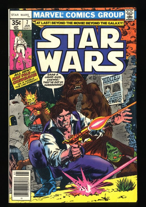 Star Wars #7 VF+ 8.5