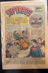 Superboy #294 coverless with extra staples