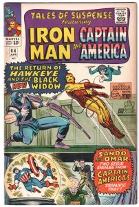 Tales of Suspense #64 (1965) Captain America