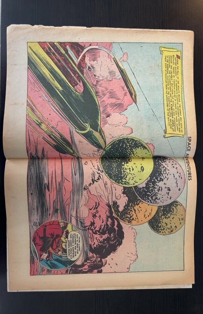 Space Adventures #2 (1952) classic cover. HTF