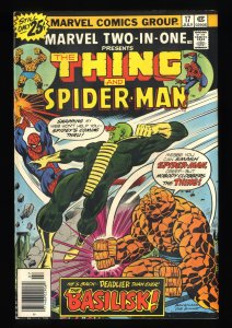 Marvel Two-In-One #17 VF- 7.5