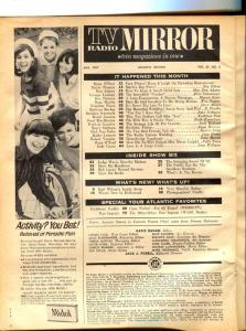 TV Radio Mirror-Lennon Sisters-Fred MacMurray-Robert Vaughn-May-1967