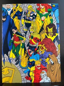 Comics Values Monthly #82 - Superman shields cover (Direct Edition) WITH POSTER!