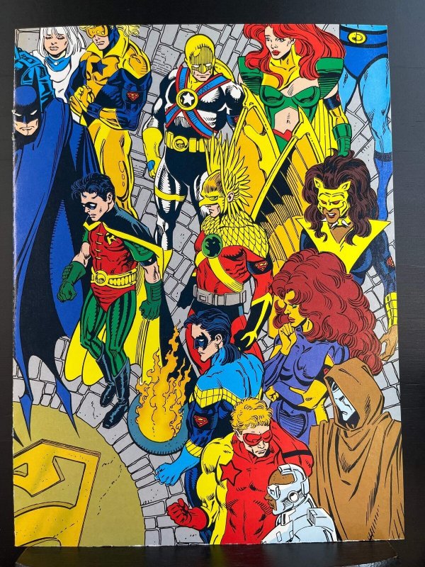 Comics Values Monthly #82 - Superman shields cover (Direct Edition) WITH POSTER!