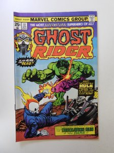 Ghost Rider #11 (1975) VG+ condition rusty staples