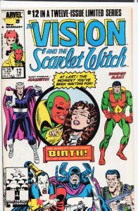 The Vision and the Scarlet Witch #12 (1986) The Vision [Key Issue]