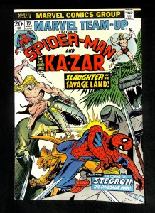 Marvel Team-up #19 Spider-Man Ka-Zar!
