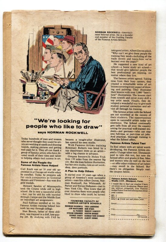 TALES TO ASTONISH #81 comic book-HULK/SUB-MARINER-incomplete