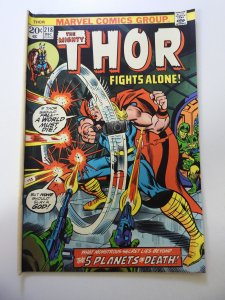 Thor #218 (1973) VG/FN Condition
