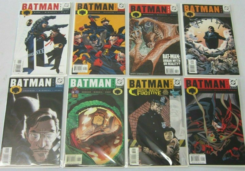 Batman comic lot from:#537-623 21 different 8.0 VF (1998-2004)