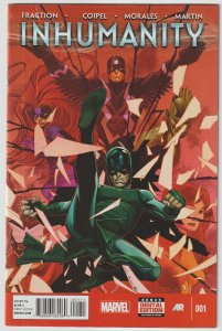 Inhumanity #1 (Feb 2014, Marvel) VG-FN condition (5.0) origin of Inhumans retold