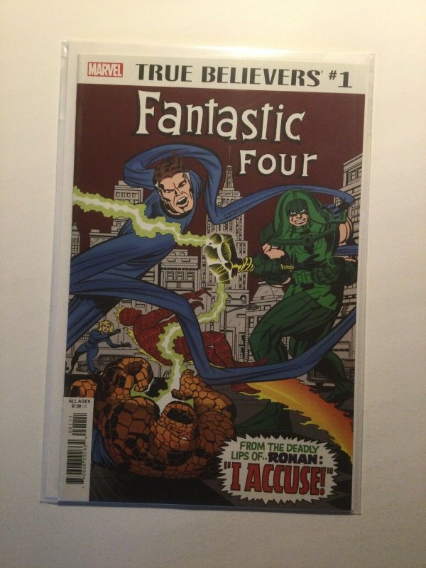 True Believers 1 Fantastic Four Near mint nm Marvel