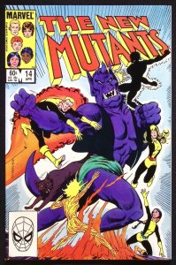 New Mutants #14 Origin of Karma! 2nd appearance!